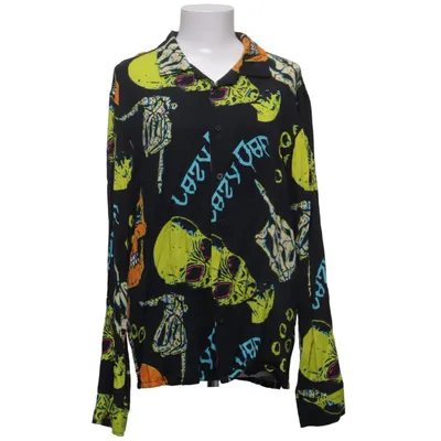 Skjorte (Sort, Flerfarvet) fra Lazy Oaf Viscose