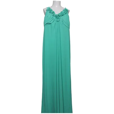 Maxi jurk (Groen) van Tia Acetaat, Elastaan, Polyester