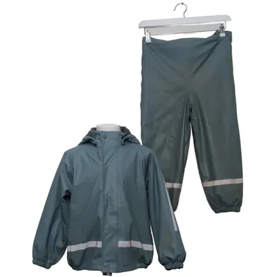 Rainwear (Green) from Rusk Polyester, Polyurethane