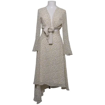 Klänning (Vit, Gul) från Adoore Polyester