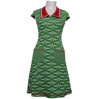 Robe (Vert, Rouge) de Who's That Girl Coton, Polyester
