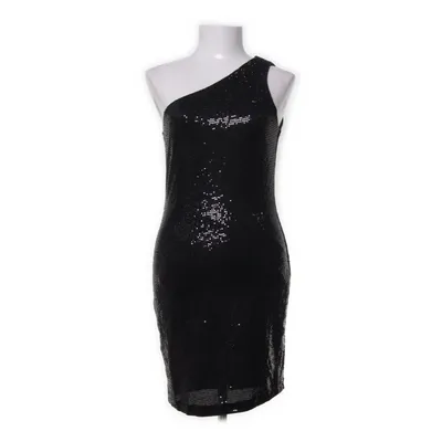 Robe (Noir, Argent) de Mango Casual Élasthane, Polyamide, Polyester, Viscose