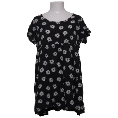 Jurk (Zwart, Wit) van American Apparel Viscose
