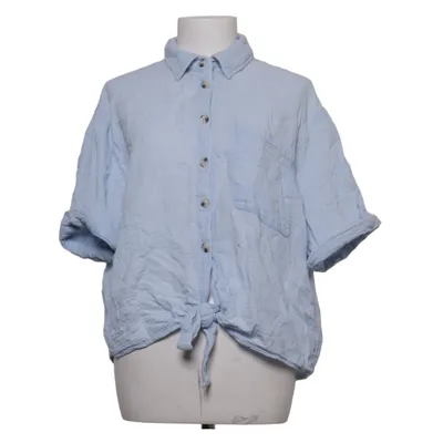 Chemise à manches courtes (Bleu) de Gina Coton