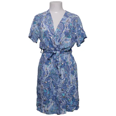 Wikkeljurk (Blauw, Wit, Meerkleurig) van Miss Sara Viscose