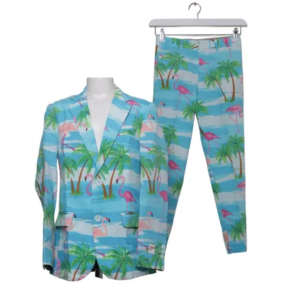 Kostym (Flamingo) från Opposuits Polyester