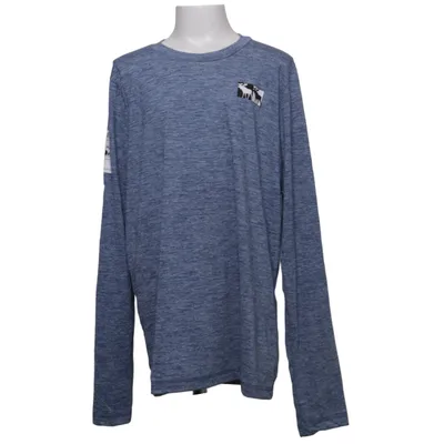 Long sleeve T-shirt (Blue) from Abercrombie Elastane, Polyester