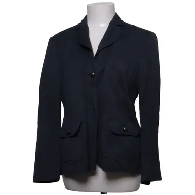 Blazer (Blå) fra DinoModa Bomuld, Metallfiber