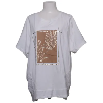 T-shirt (White, Brown) from AmbitionFly