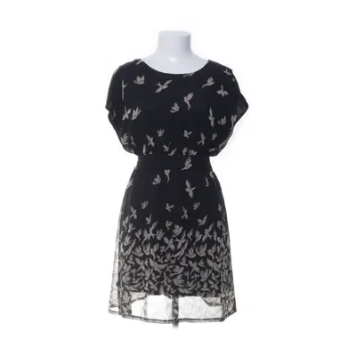 Dress (Black, Gray) from Uttam Boutique Polyester
