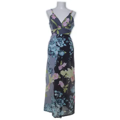 Wrap dress (Gray, Black, Multicolored) from HHG Cotton