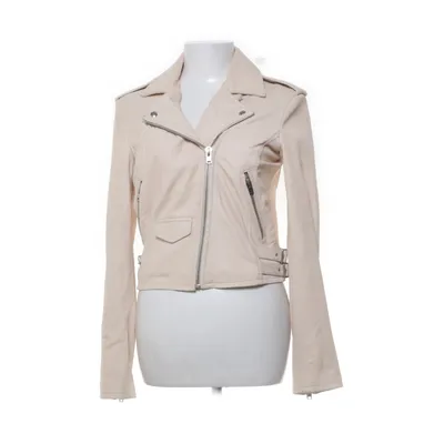 Läderjacka (Rosa, Beige) från IRO Skinn, Viskos