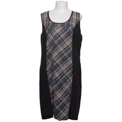 Klänning (Grå, Brun, Vit) från Isolde Polyester, Ull