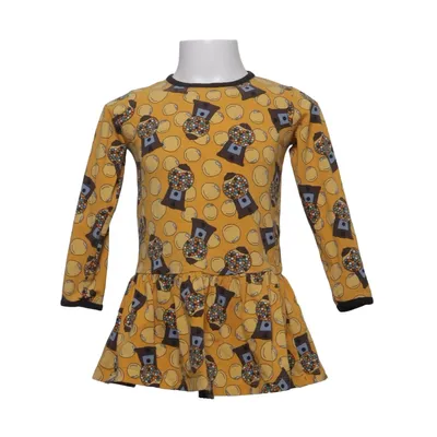 Robe (Jaune, Multicolore) de Villervalla Élasthane, Coton biologique