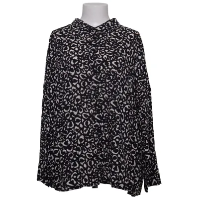 Blouse (Blue, White, Brown) from Thea Viscose