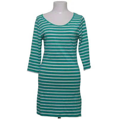 Dress (Green, White) from Trend One Elastane, Viscose