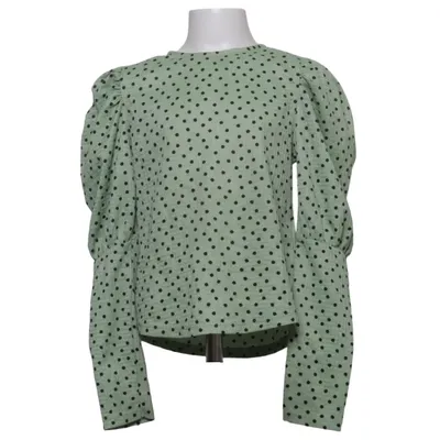Blouse (Groen) van Zara Elastaan, Polyester