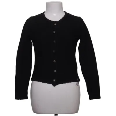 Cardigan (Sort) fra Distler Akryl, Bomuld