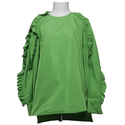 Blouse (Groen) van Escada Polyester, Zijde
