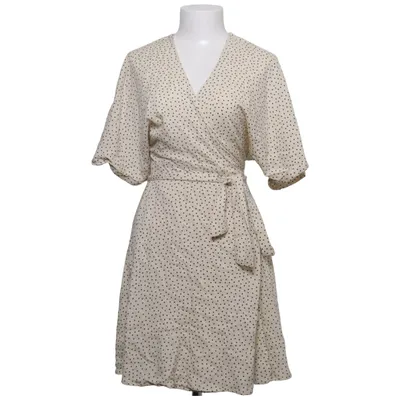 Omlottklänning (Beige, Svart) från Gina Tricot Viskos