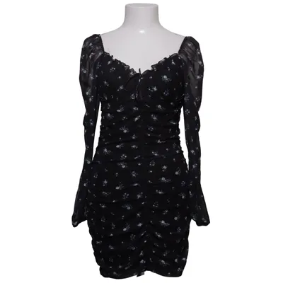 Klänning (Svart, Flerfärgad) från Divided by H&M Elastan, Polyester
