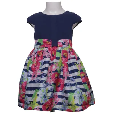 Klänning (Blå, Vit, Flerfärgad) från Miss Mona Mouse Bomull, Elastan, Polyester