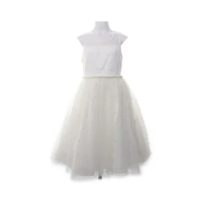 Brudnäbbsklänning (Vit) från Cinderella Polyester