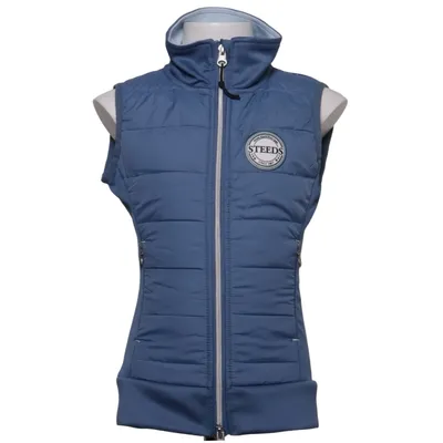 Outdoor vest (Blauw) van Steeds Elastaan, Nylon, Polyester