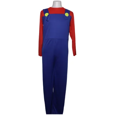 Maskeradkläder (Röd, Blå) Polyester