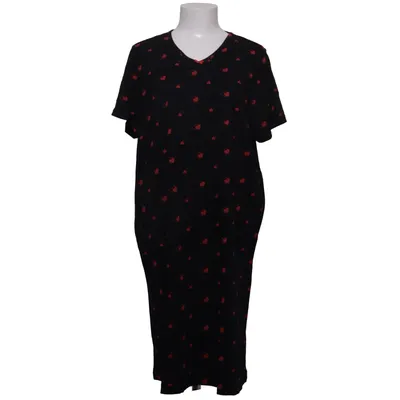 Dress (Black, Red) from Wäschepur Cotton