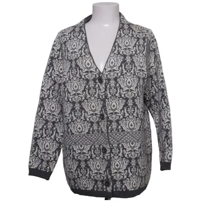 Cardigan (Gray, White, Multicolored) from Mona Acrylic, Merino wool