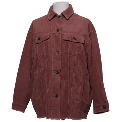Overshirt (Pink) from Zara Outerwear Cotton