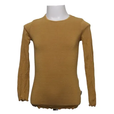 Long sleeve T-shirt (Yellow) from POMPdeLUx Metallic fiber, Viscose