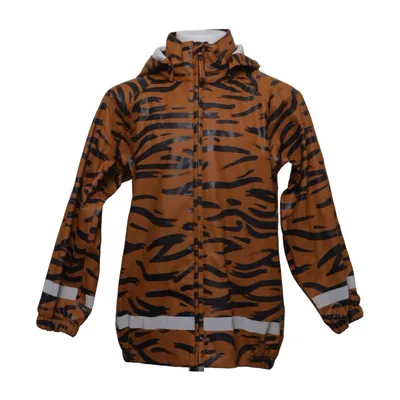 Regnjakke (Brun, Sort) fra Mywear Young Polyester