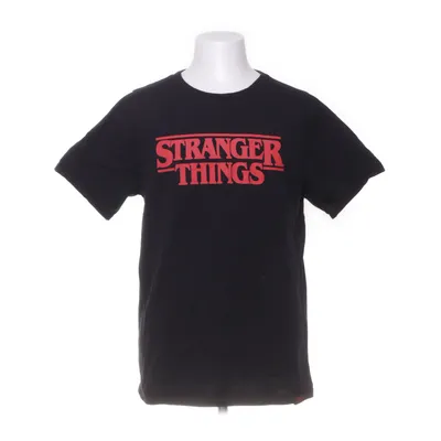 T-shirt (Black) from Stranger Things x Pull & Bear Cotton
