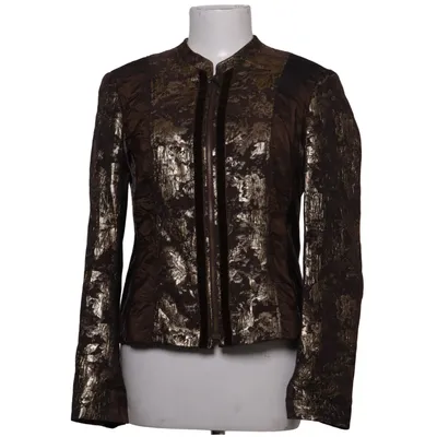 Kavaj (Brun, Guldfärgad) från Betty Barclay Acetat, Metallfiber, Polyester, Silke, Viskos