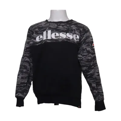 Sweatshirt (Noir, Gris) de Ellesse Coton, Polyester