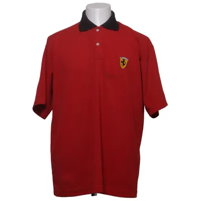 Polo (Rouge) de Ferrari Coton