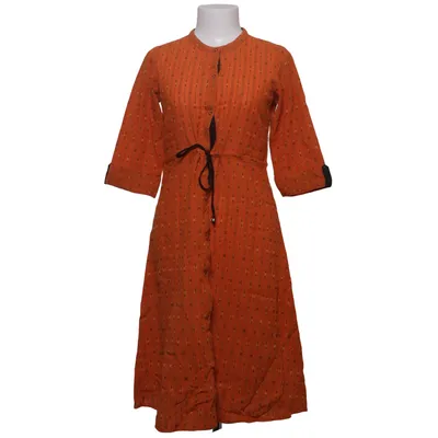 Kaftan (Orange, Multicolored) from Aurelia Cotton