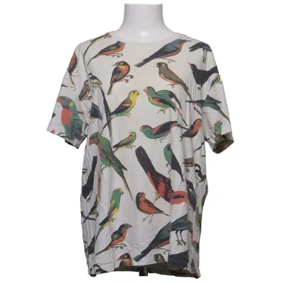 T-shirt (Hvid, Flerfarvet) fra Dedicated Økologisk bomuld