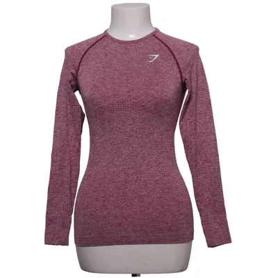 Haut de sport (Rouge) de Gymshark Élasthane, Polyamide, Polyester