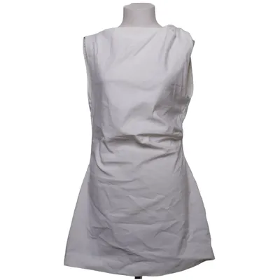 Dress (White) from Zara Cotton, Elastane, Polyester