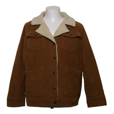 Gefütterte Jeansjacke (Braun) von Rusty Baumwolle, Polyester
