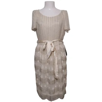 Cocktailklänning (Beige) från Antik Batik Silke, Viskos