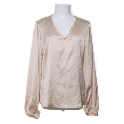 Bluse (Beige) fra Object Genanvendt polyester