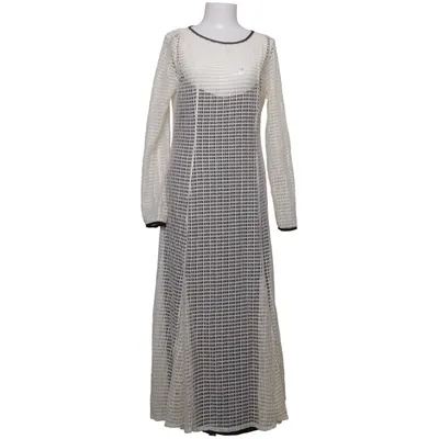 Dress (White, Black) from Topshop Elastane, Modal, Polyester