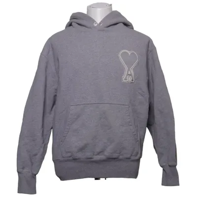 Sweat à capuche (Gris) de AMI Paris Coton