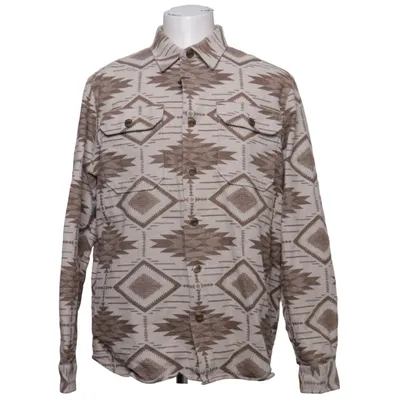 Överskjorta (Beige, Brun) från Dobber Bomull