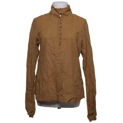 Blouse (Brown) from Green Cotton