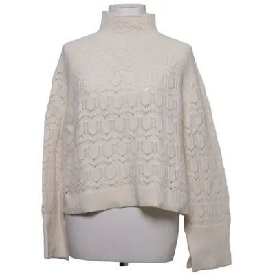 Sweater (White) from By Malene Birger Merino wool, Polyamide